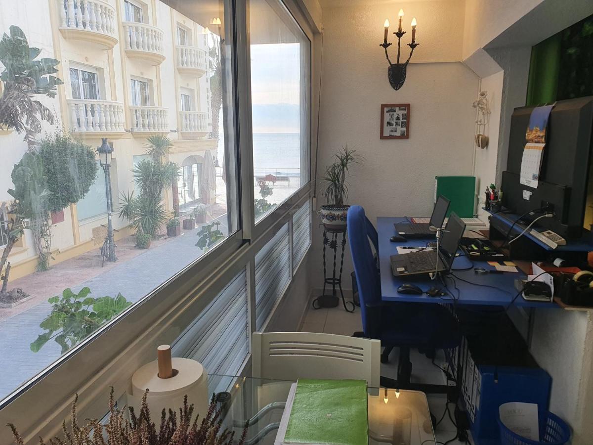 Apartamento Con Oficina Y Vistas Al Mar Sitges Eksteriør bilde