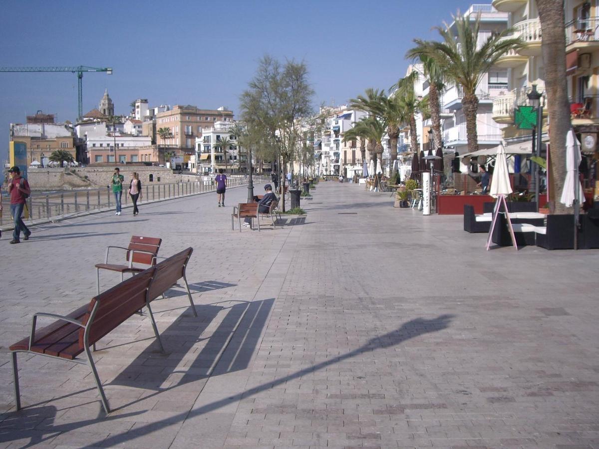 Apartamento Con Oficina Y Vistas Al Mar Sitges Eksteriør bilde